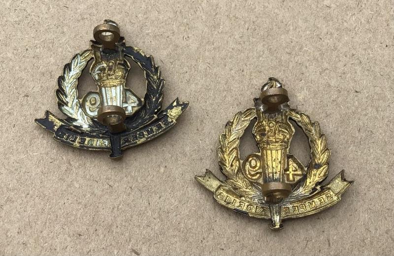 1930-42 49th Bn Collar Badges — image 2