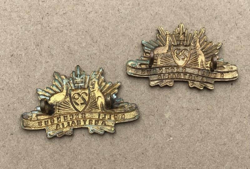 1930-42 29th Bn Collar Badges — image 2
