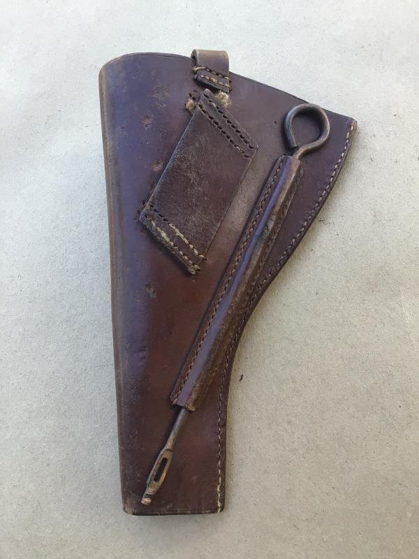 Australia WW1 Light Horse Marked Open Top Holster — image 2