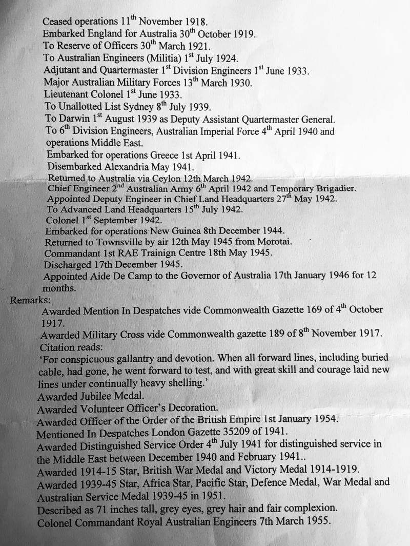 Australia WW2 Attributed 6th Division Engineers Brigadiers Service Dress Tunic — image 9