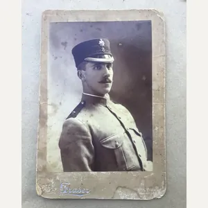 Australia Pre-Federation Ballarat Rangers Officer Photograph.