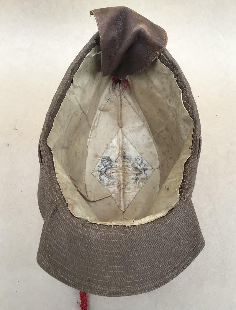 British Boer War Period Hussar Officers Campaign Hat — image 7