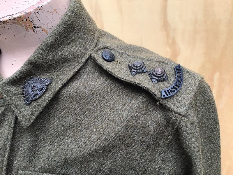 Australian Army Officers Winter Field Service Tunic 1940 — image 2