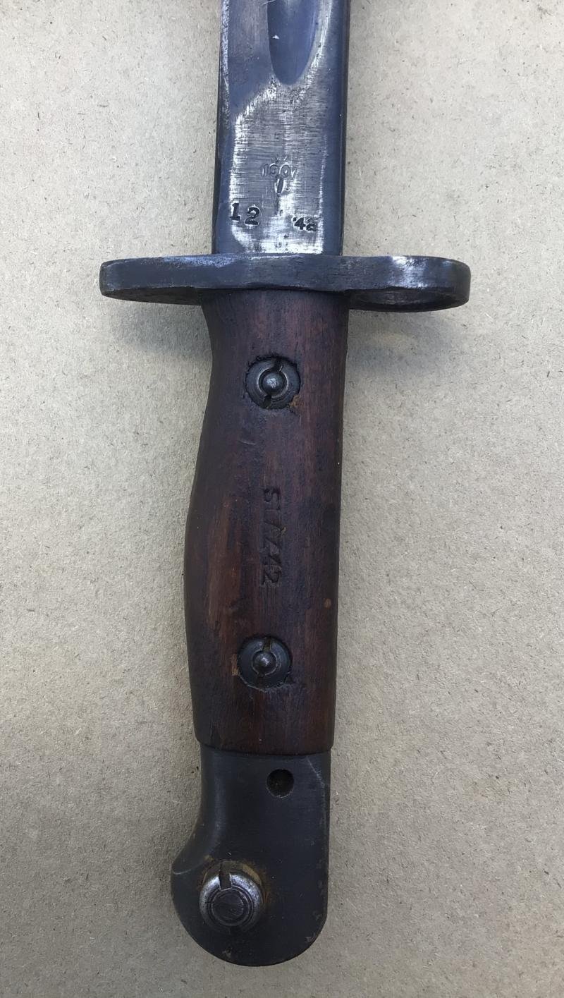 Australia WW2 Pattern 1907 Bayonet -1942 — image 5