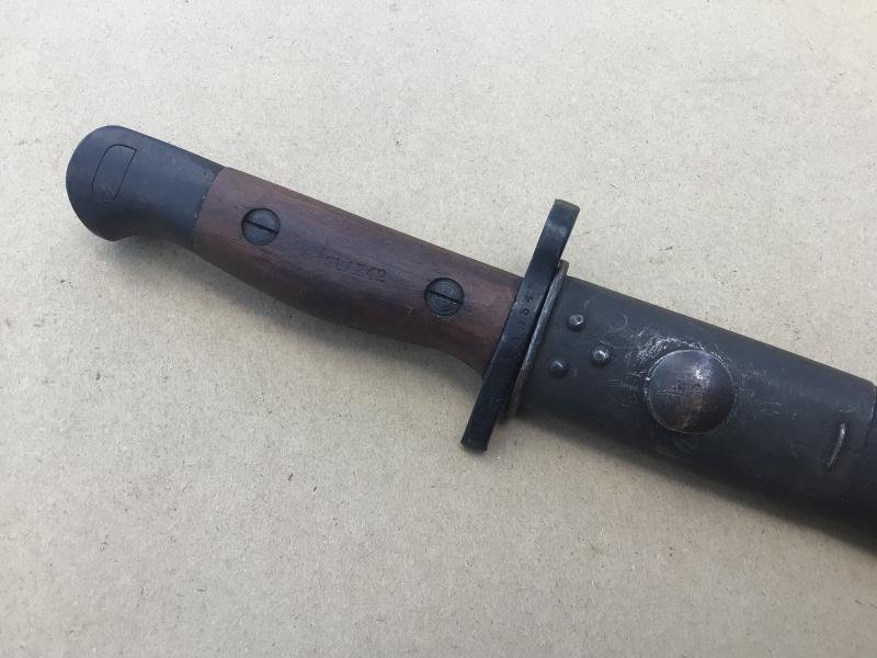 Australia WW2 Refirbished WW1 Lithgow Pattern 1907 Bayonet — image 2