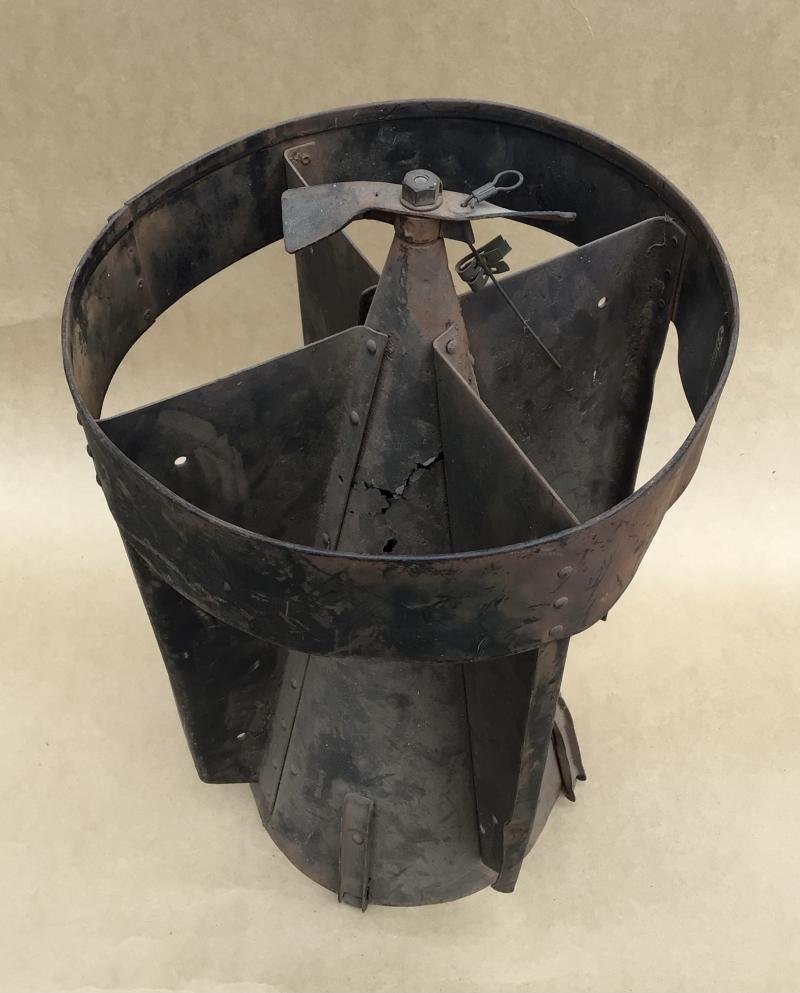 Australia WW2 RAAF 250-500 lb Aerial Bomb Tail Fin — image 3