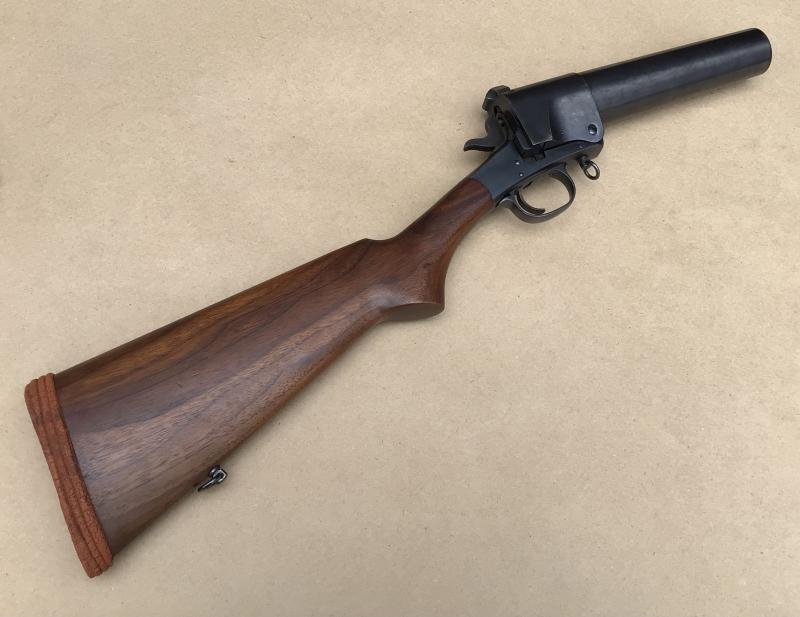 Original British WW1 MKI Harrington & Richardson 37mm Shoulder Fired Flare Gun — image 7