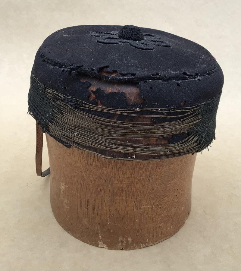 Australia Pre-Federation Ballarat Rifle Volunteers ( Ballarat Rangers) Officers Pill Box Hat. — image 4