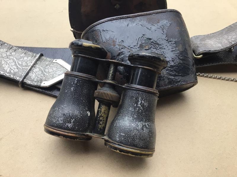 Australian Pre-Federation Volunteer Officers Cross Belt and Binocular Pouch — image 7