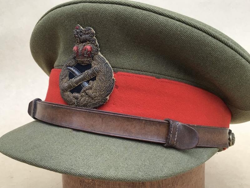 British Army Generals Service Dress Visor Cap- ERII Period