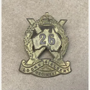 1930-42 26th Bn Hat Badge