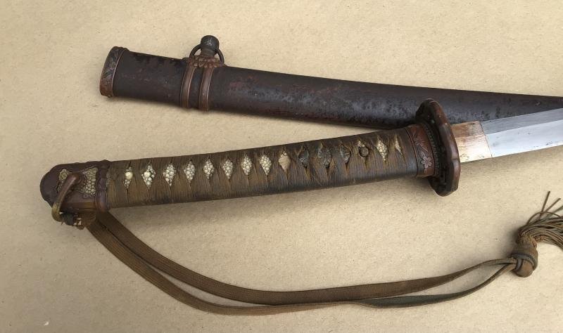 WW2 Japanese Army Officer Shin Gunto Sword — image 2