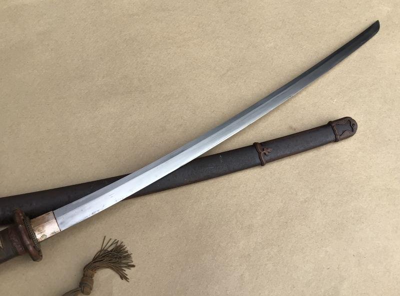 WW2 Japanese Army Officer Shin Gunto Sword — image 6
