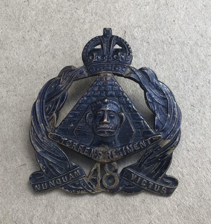 1930-42 48th Infantry Battalion Hat Badge