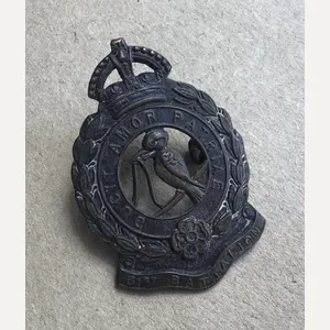 1930-42 51st Infantry Battalion Hat Badge
