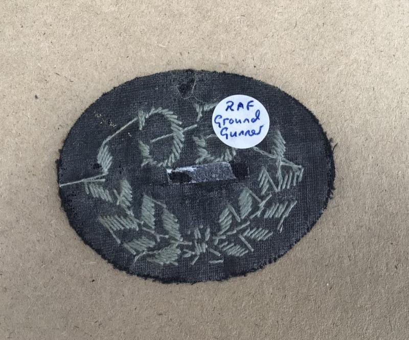 WW2 RAF Ground Gunner Proficiency Sleeve Badge — image 2