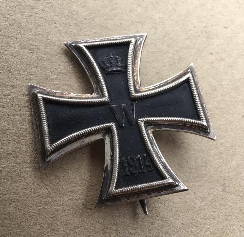 Germany WW1 1914 Iron Cross 1st class.