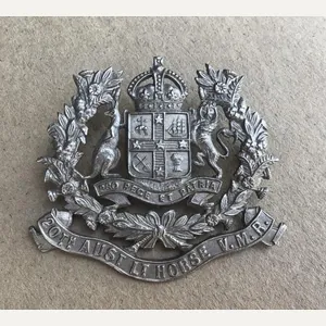 1930-42 20th Light Horse Regt Hat Badge