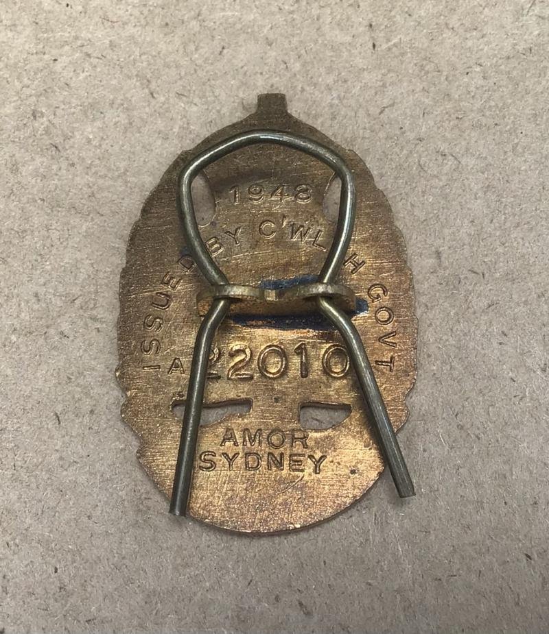 Australia WW2 General Service Badge — image 2
