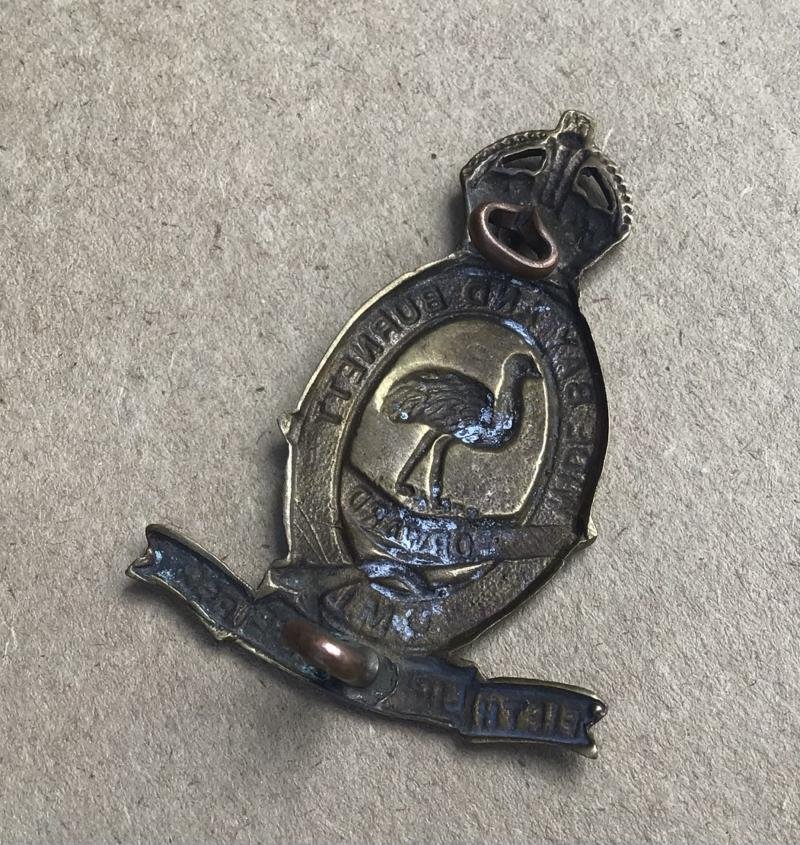 1930-42 5th Light Horse Regt Hat Badge — image 2