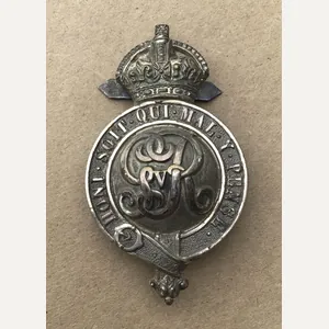 British George V Period Army Martingale General Service Badge
