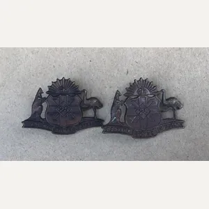 1930-42 25th Infantry Battalion Collar Badges