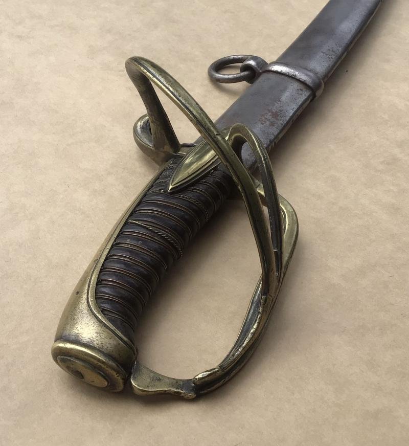 FRENCH NAPOLEONIC MODEL AN XI LIGHT CAVALRY OFFICER'S SWORD — image 4