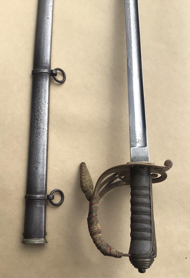 British 1845 Pattern 'Gothic Hilt' Infantry Officers Sword. — image 10