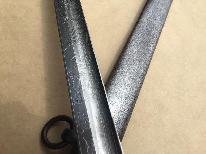 British 1845 Pattern 'Gothic Hilt' Infantry Officers Sword. — image 6