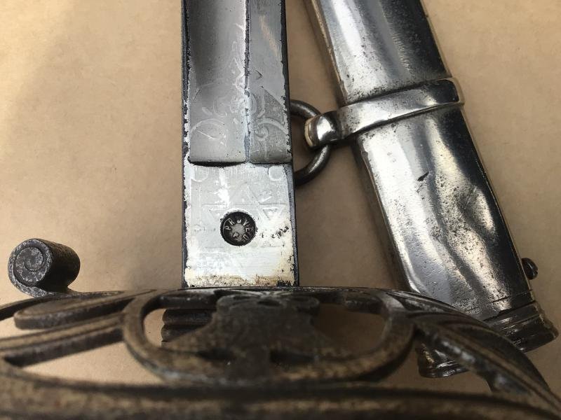 British 1827 Pattern Rifle Regiment Sword — image 8