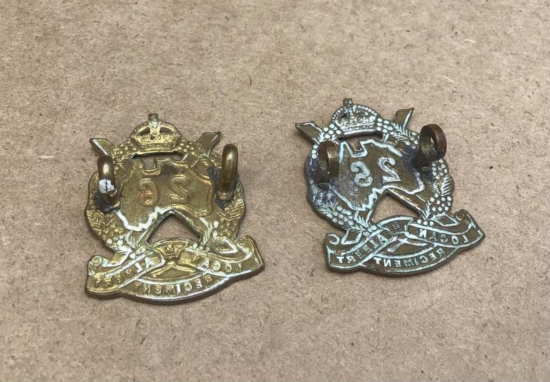 1930-42 26th Battalion Collar Badges — image 2