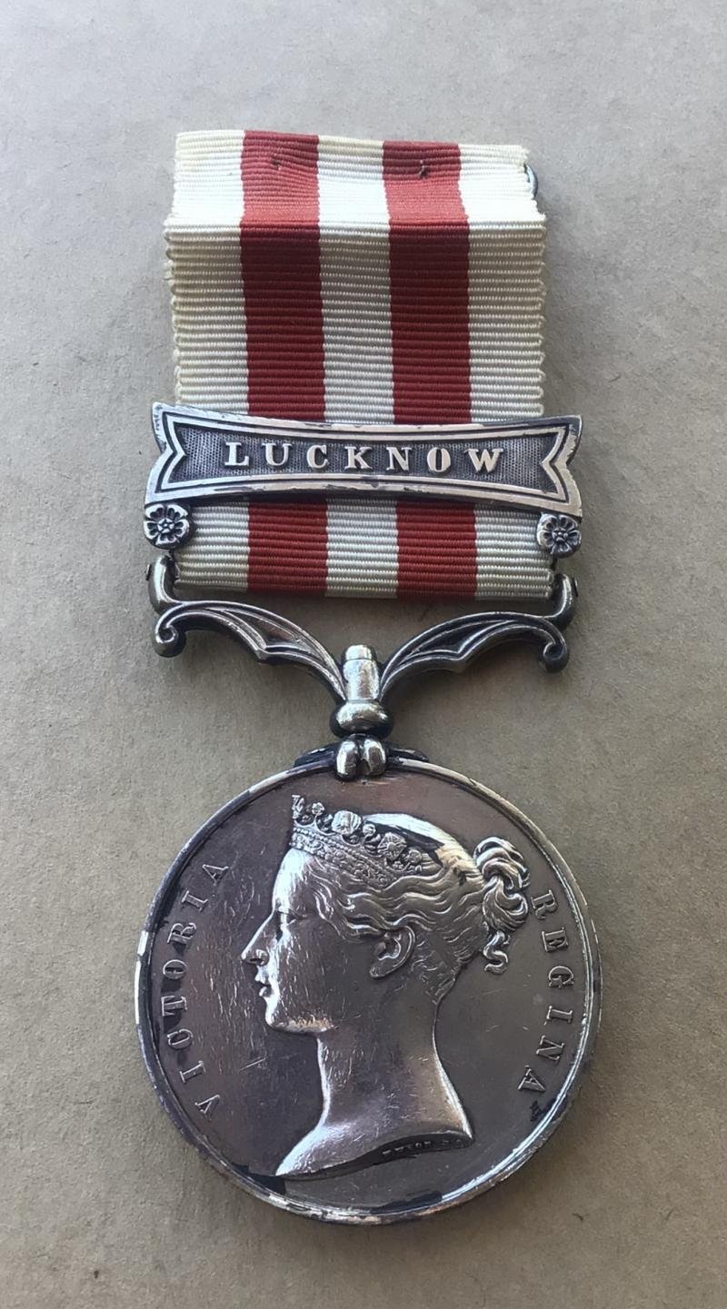 British Indian Mutiny Medal 1858 — image 2