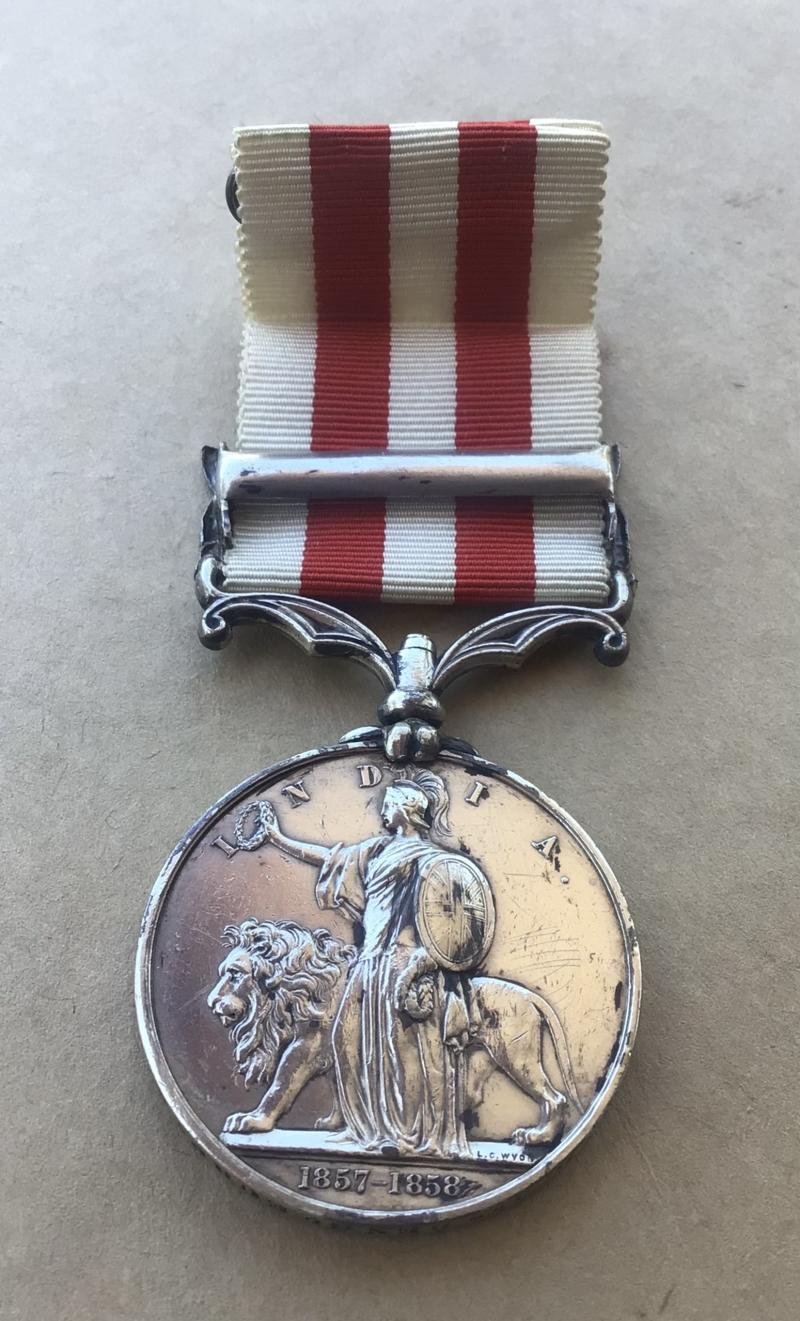 British Indian Mutiny Medal 1858 — image 4
