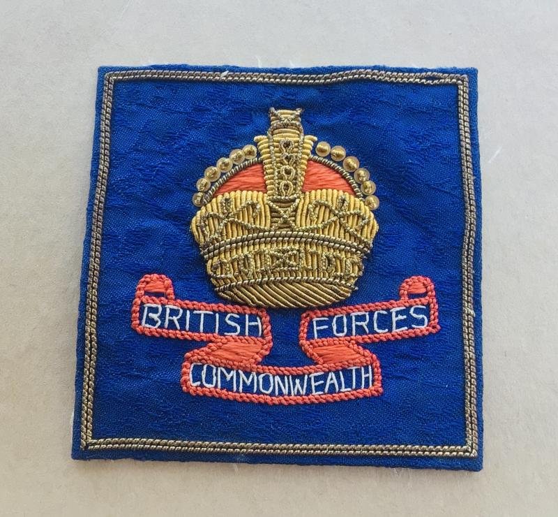 British Commonwealth Occupation Force Officers Formation Patch — image 2