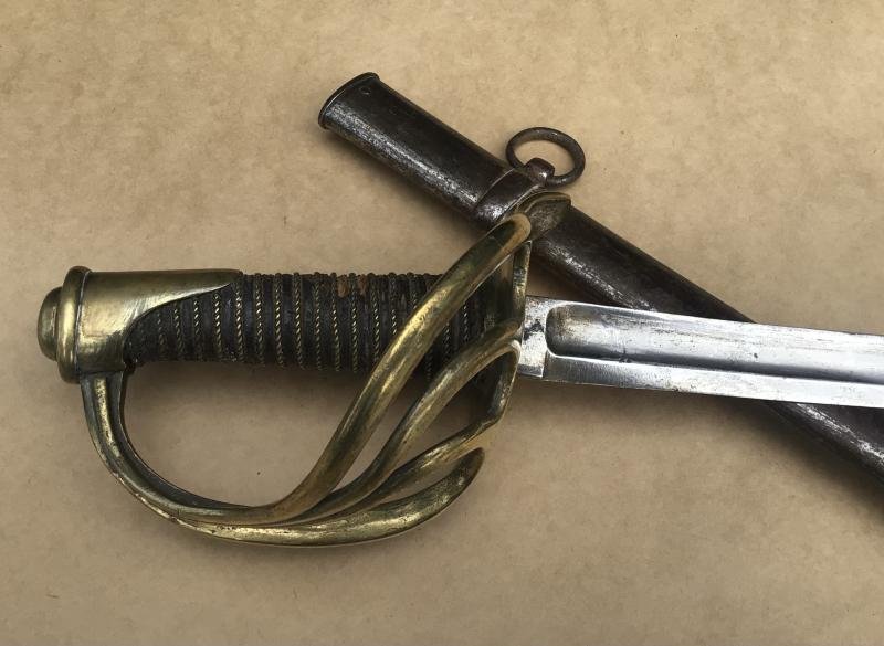 French 1822 Pattern Heavy Cavalry Troopers Sword — image 2
