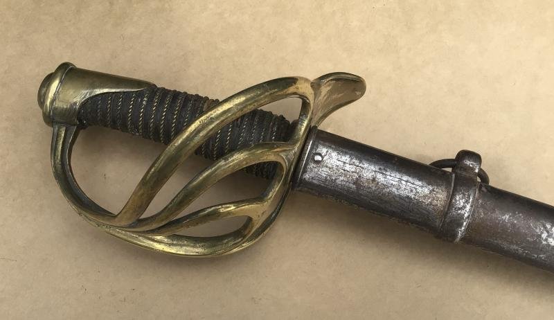 French 1822 Pattern Heavy Cavalry Troopers Sword — image 3