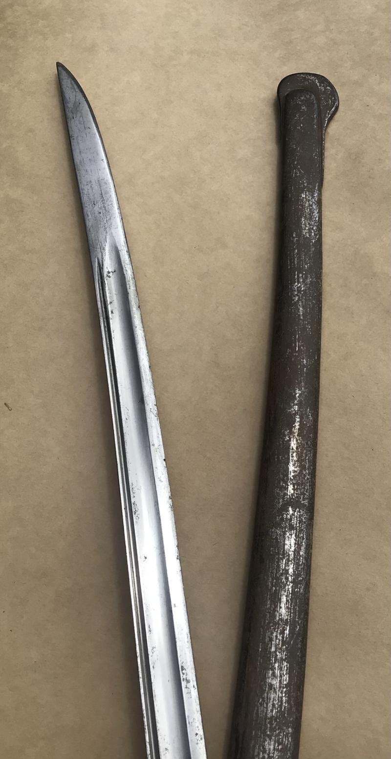 French 1822 Pattern Heavy Cavalry Troopers Sword — image 9