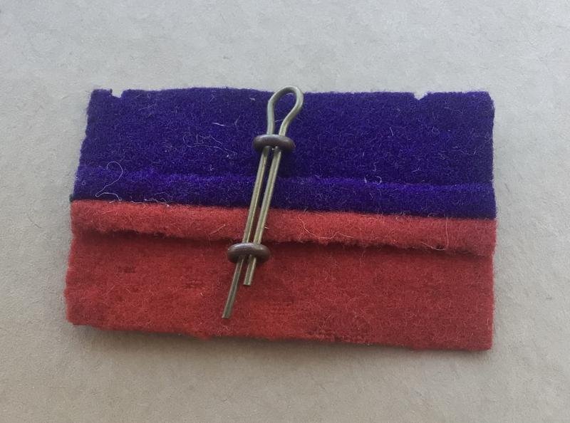 WW1 6th Infantry Battalion Colour Patch with ANZAC 'A' — image 3