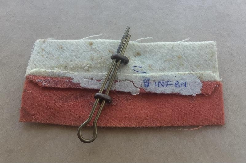 WW1 8th Infantry Battalion Colour Patch with ANZAC 'A'. — image 3