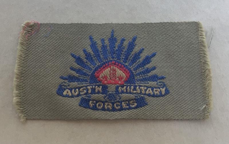Australia WW1 AIF Demobilized Recruit Sleeve Badge. — image 2