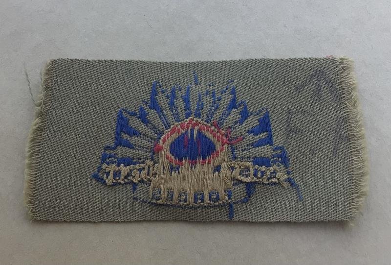 Australia WW1 AIF Demobilized Recruit Sleeve Badge. — image 3