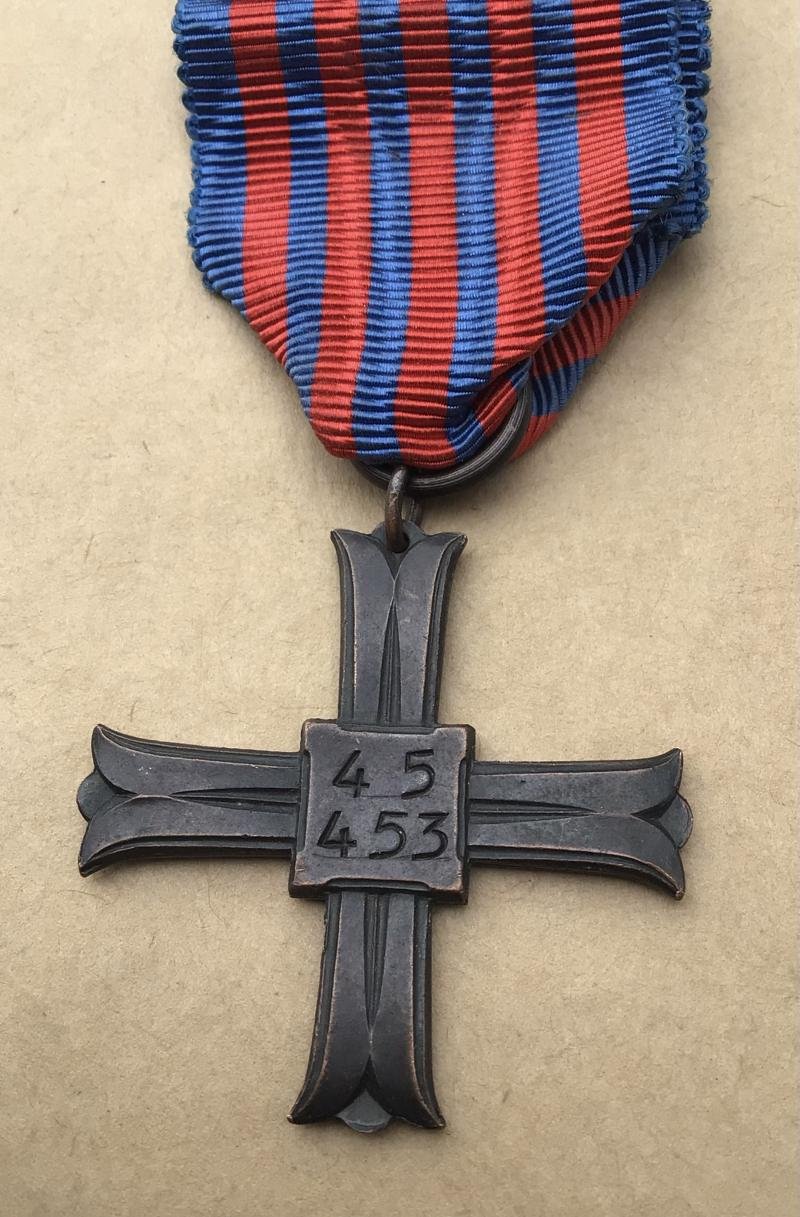 Polish WW2 Monte Cassino Cross- officially numbered — image 3