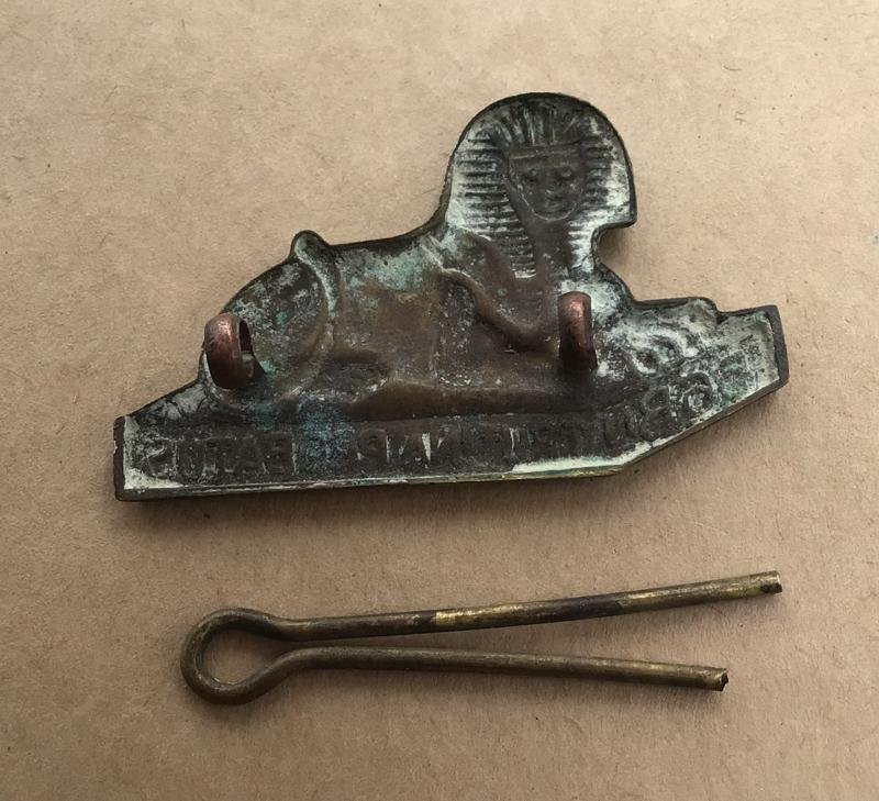 1930-42 56th Infantry Battalion Hat Badge — image 2