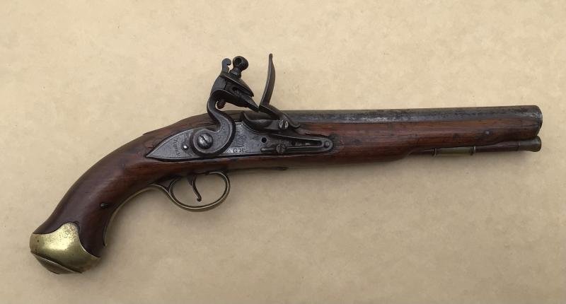 British Napoleonic Flintlock Light Dragoon Pistol — image 3