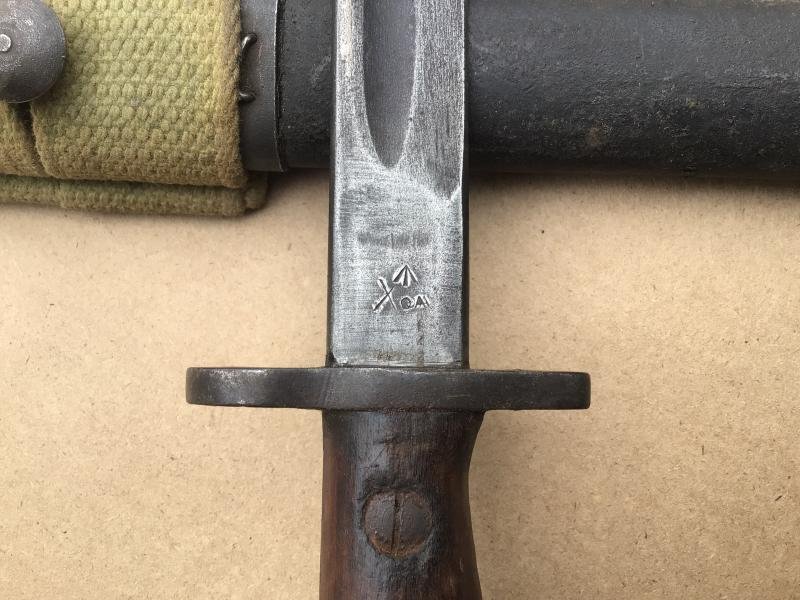Australia WW2 Pattern 1907 Bayonet - 1944 Dated — image 5