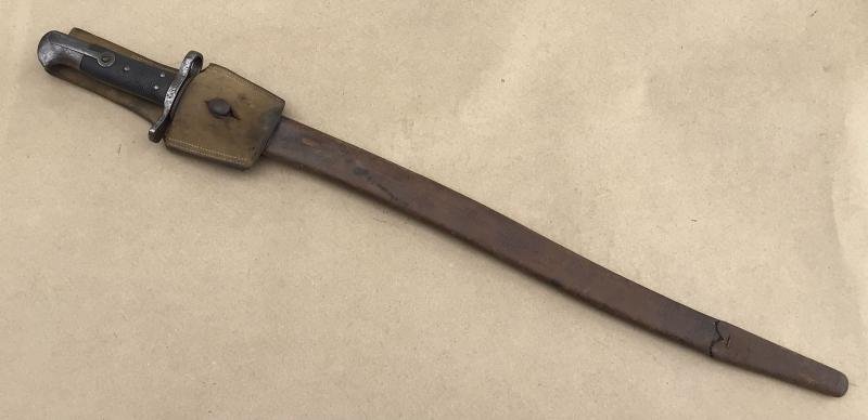 Australia Pre-Federation NSW Marked Yataghan Sword Bayonet. — image 4