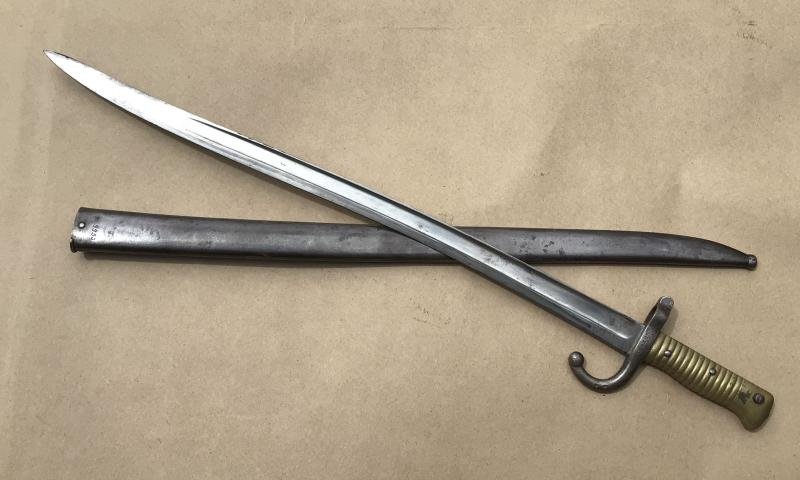French 1866 Pattern - CHASSEPOT SWORD BAYONET — image 5
