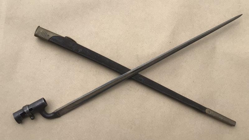 British Pattern 1876 Bayonet for Martini - Henry Rifle — image 4