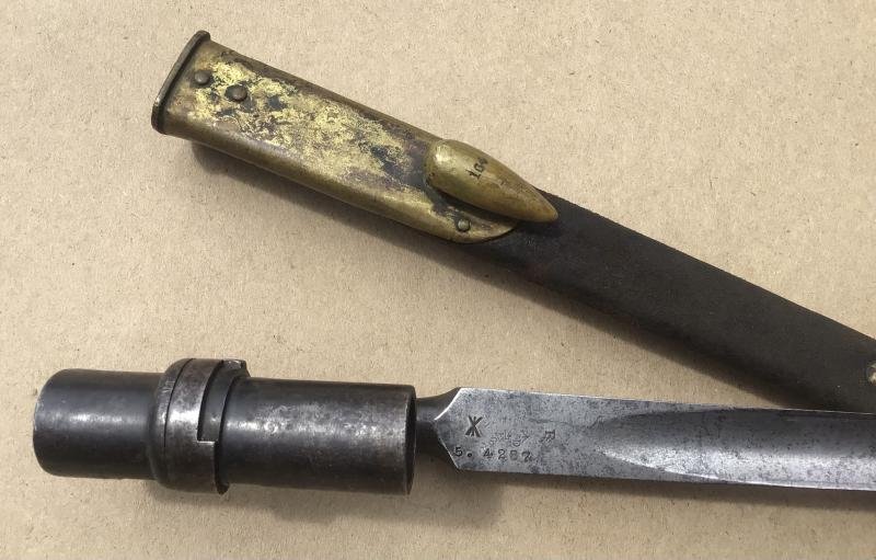 British Pattern 1876 Bayonet for Martini - Henry Rifle — image 5