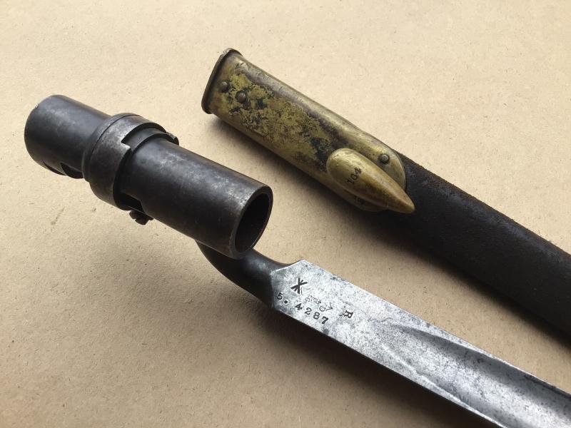 British Pattern 1876 Bayonet for Martini - Henry Rifle — image 6